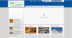 Desktop Screenshot of canarytraveloman.com
